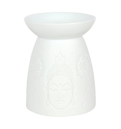 Burner Perfume "Buddha" in white ceramic